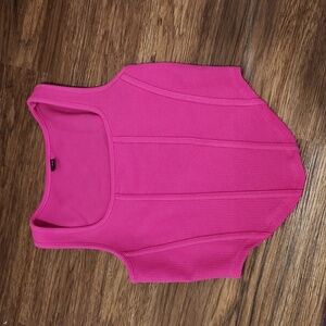 Pink shein tank